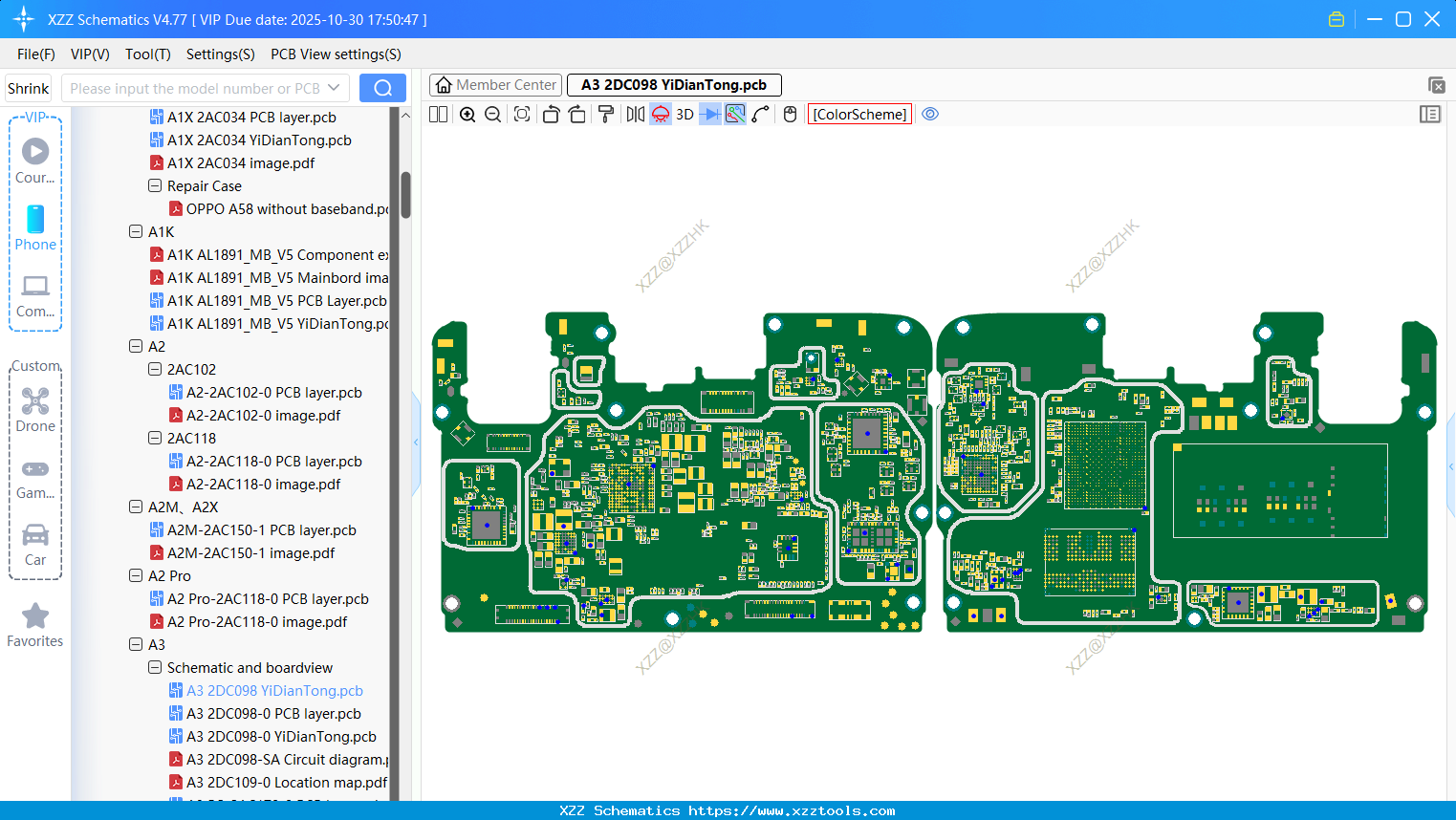 OPPO A3 2DC098 bitmap